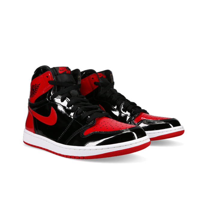 Jordan 1 Retro High OG 'Patent Bred' - Front View