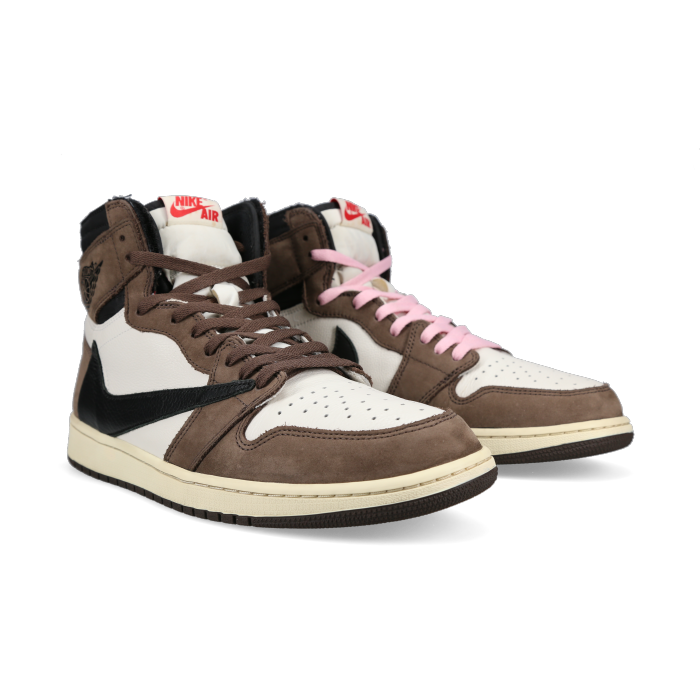 Travis Scott X Jordan 1 Retro High OG 'Mocha' - Front View