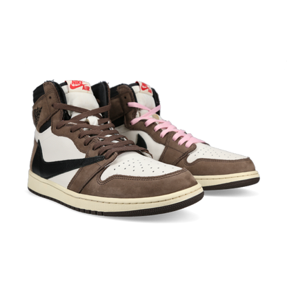 Travis Scott X Jordan 1 Retro High OG 'Mocha' - Front View