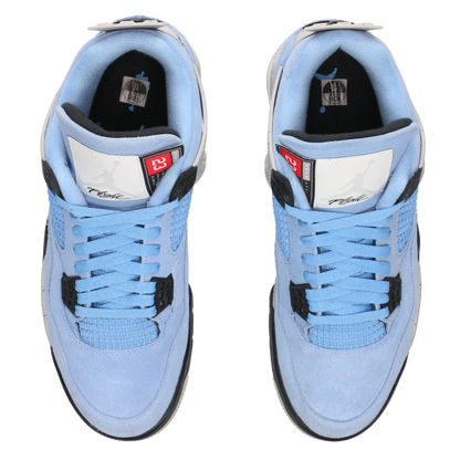 Jordan 4 Retro 'University Blue' - Side View