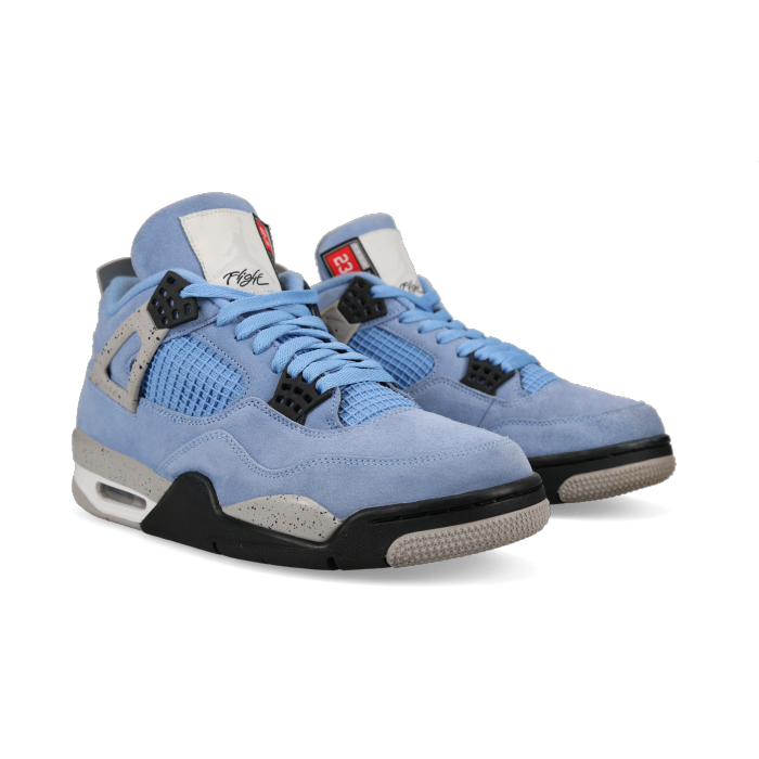 Jordan 4 Retro 'University Blue' - Front View