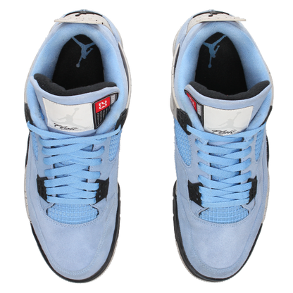 Jordan 4 Retro 'University Blue' - Side View