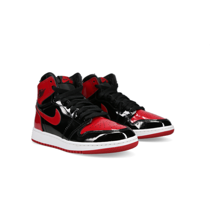 Jordan 1 Retro High OG 'Patent Bred' (GS) - Front View