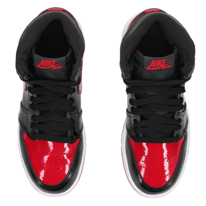 Jordan 1 Retro High OG 'Patent Bred' (GS) - Side View