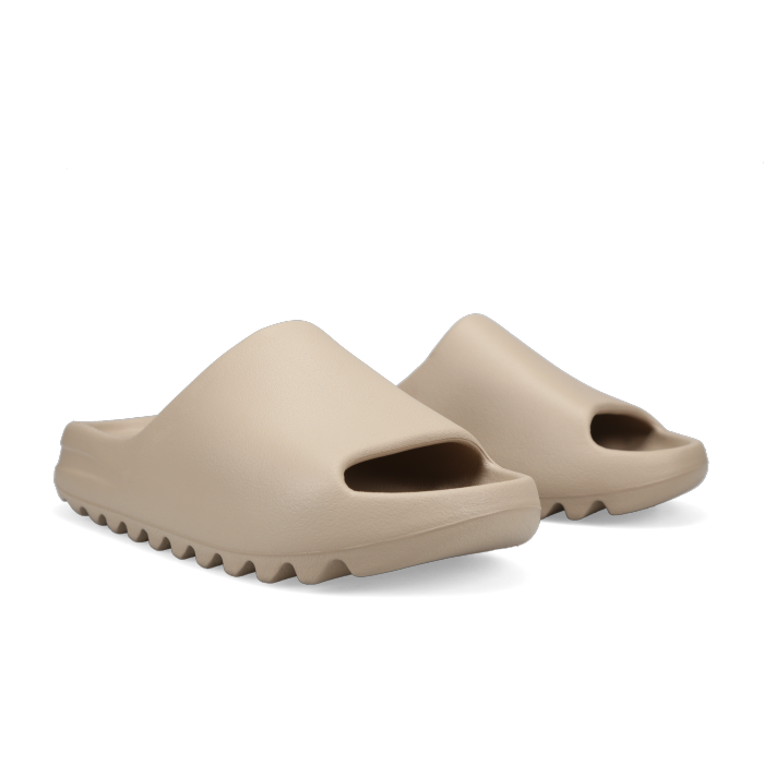 Adidas Yeezy Slide 'Pure' (Restock Pair) - Front View