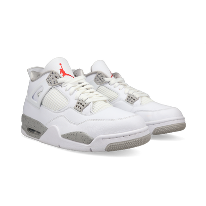 Jordan 4 Retro 'White Oreo' - Front View