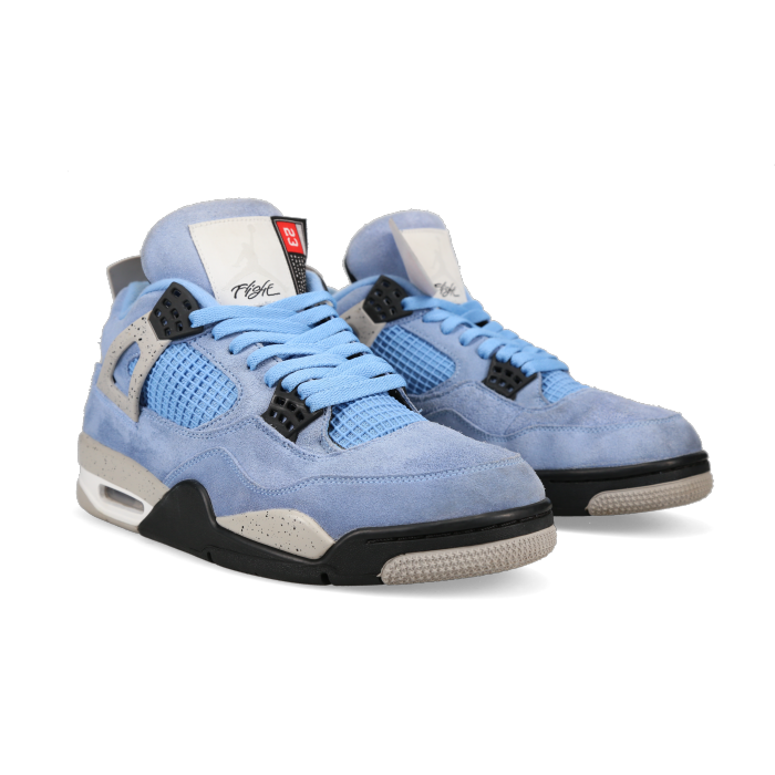 Jordan 4 Retro 'University Blue' - Front View