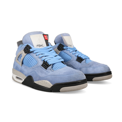 Jordan 4 Retro 'University Blue' - Front View