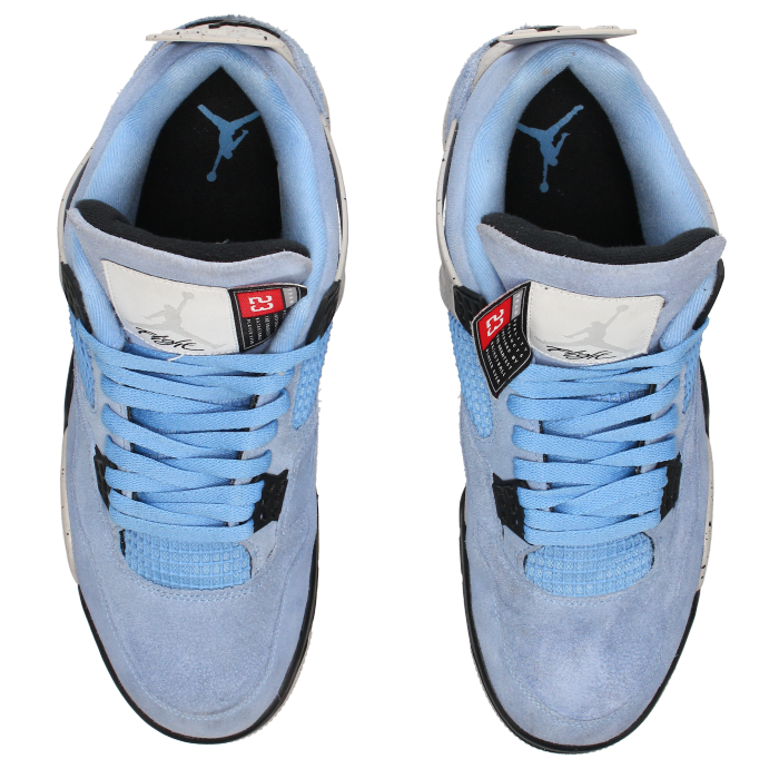 Jordan 4 Retro 'University Blue' - Side View