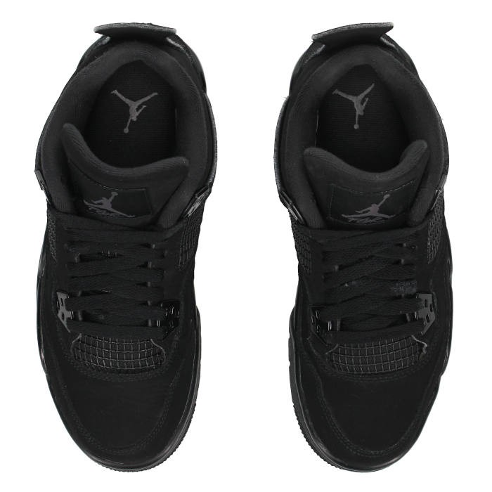 Jordan 4 Retro 'Black Cat' 2020 (GS) - Side View