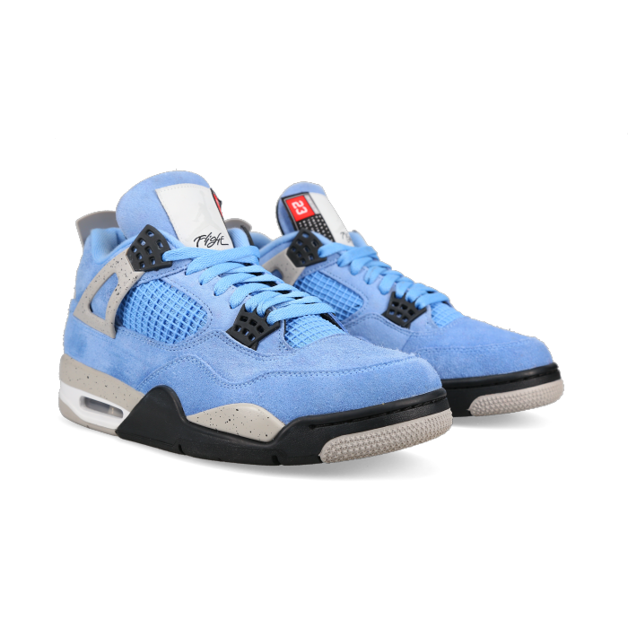 Jordan 4 Retro 'University Blue' - Front View