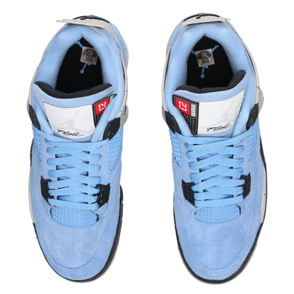 Jordan 4 Retro 'University Blue' - Side View