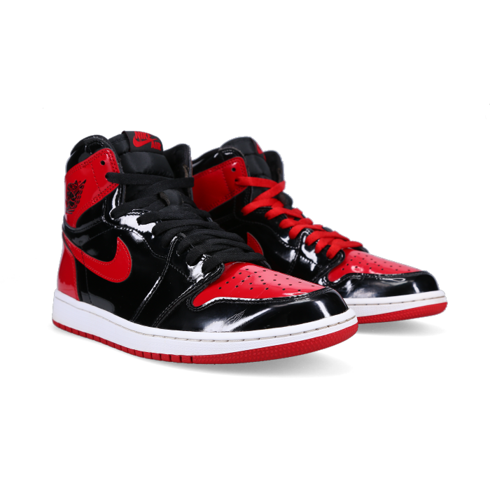 Jordan 1 Retro High OG 'Patent Bred' - Front View