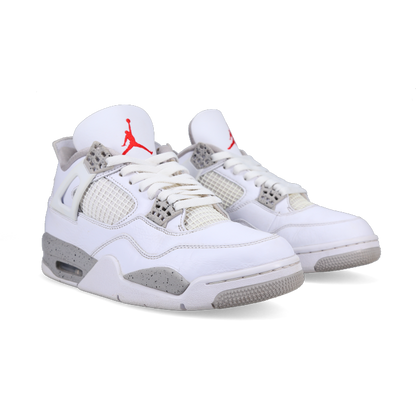 Jordan 4 Retro 'White Oreo' - Front View