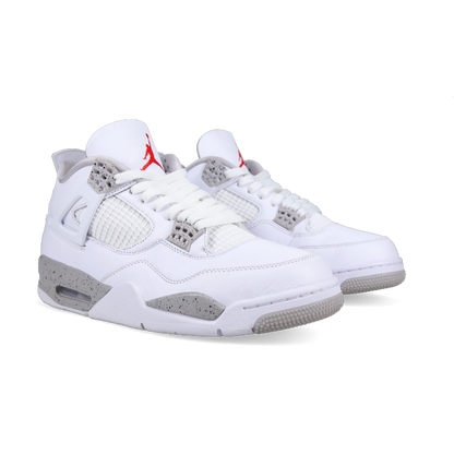 Jordan 4 Retro 'White Oreo' - Front View