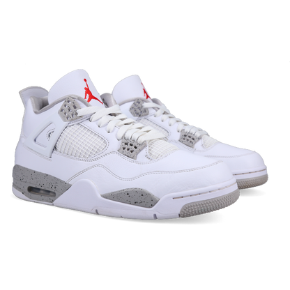 Jordan 4 Retro 'White Oreo' - Front View