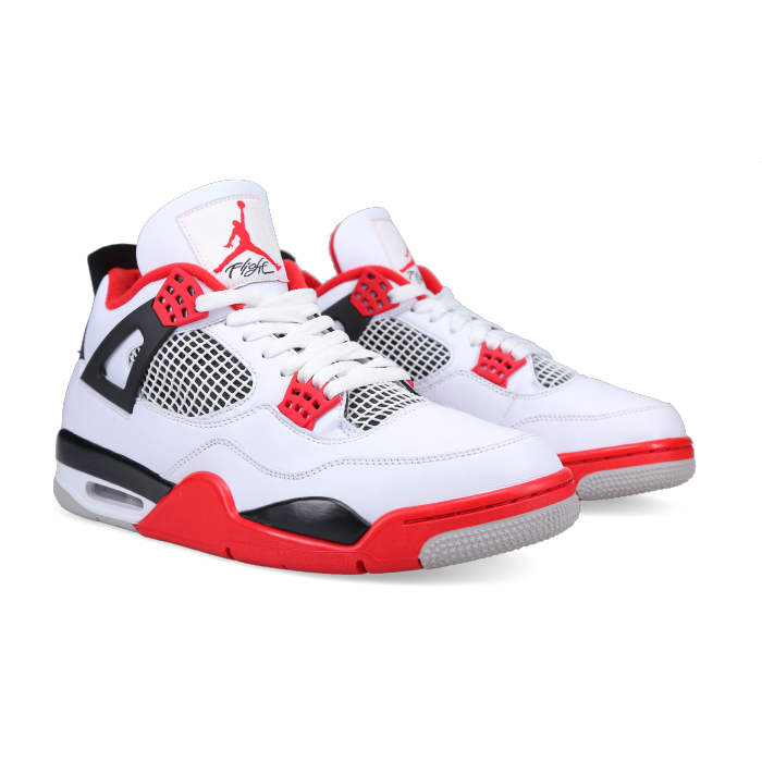 Jordan 4 Retro OG 'Fire Red' 2020 - Front View