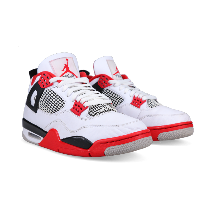 Jordan 4 Retro OG 'Fire Red' 2020 - Front View