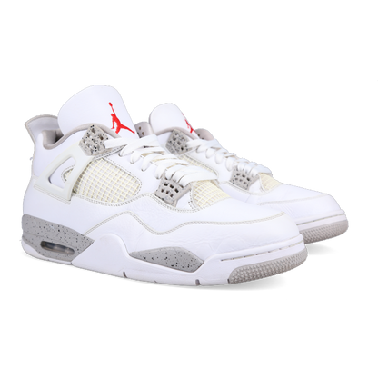 Jordan 4 Retro 'White Oreo' - Front View