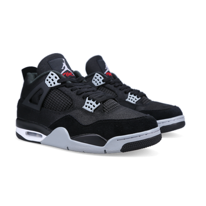 Jordan 4 Retro SE 'Black Canvas' - Front View