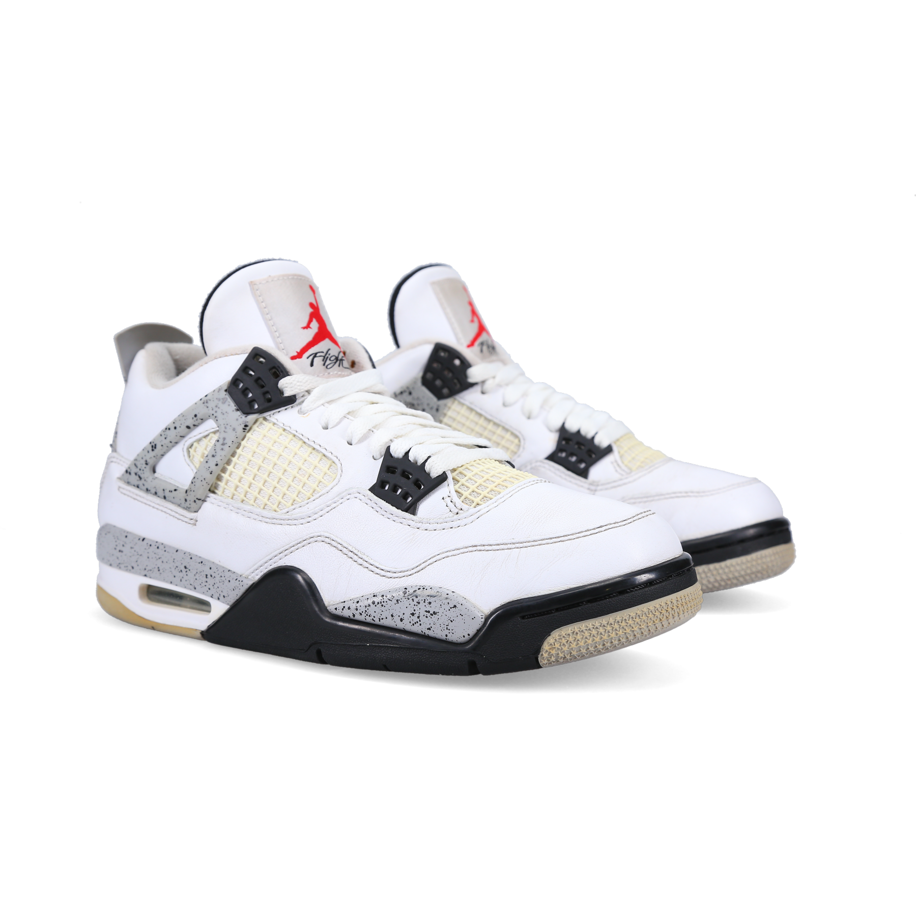 Jordan 4 Retro 'White Cement' 2016 - Front View