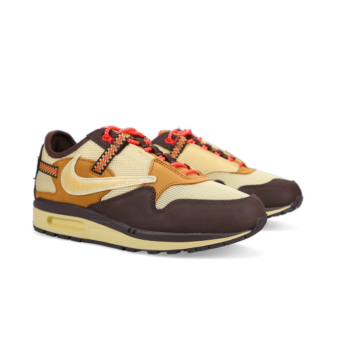 Travis Scott X Nike Air Max 1 'Baroque Brown' - Front View