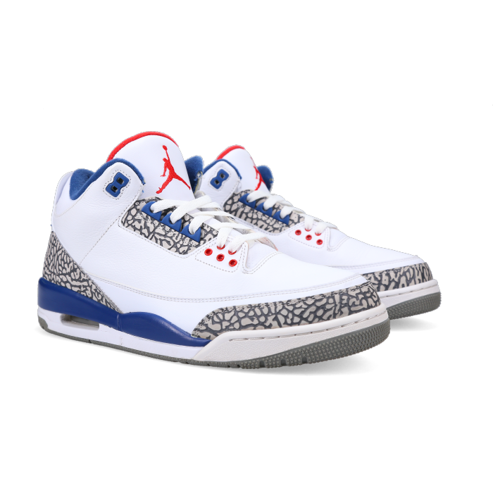 Jordan 3 Retro 'True Blue' - Front View