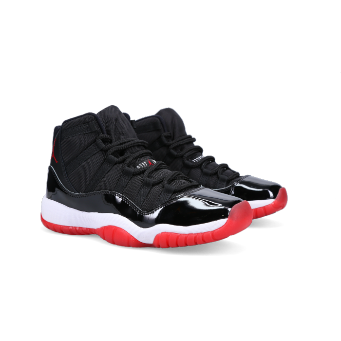 Jordan 11 Retro 'Bred' 2019 (GS) - Front View