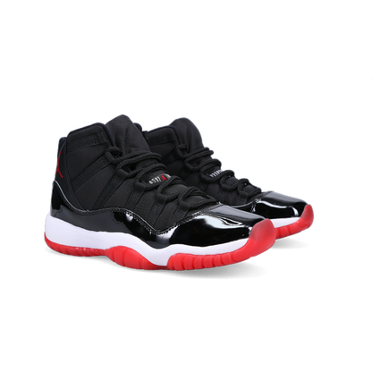 Jordan 11 Retro 'Bred' 2019 (GS) - Front View