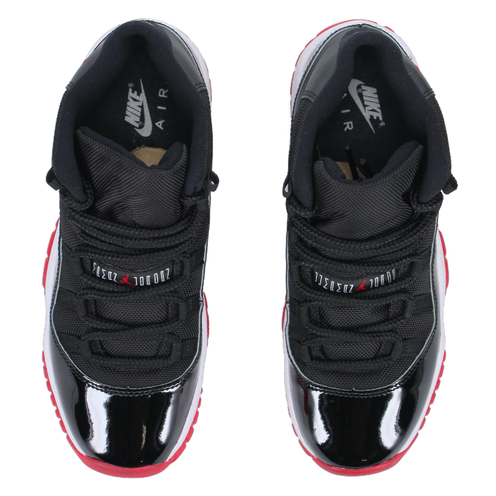 Jordan 11 Retro 'Bred' 2019 (GS) - Side View