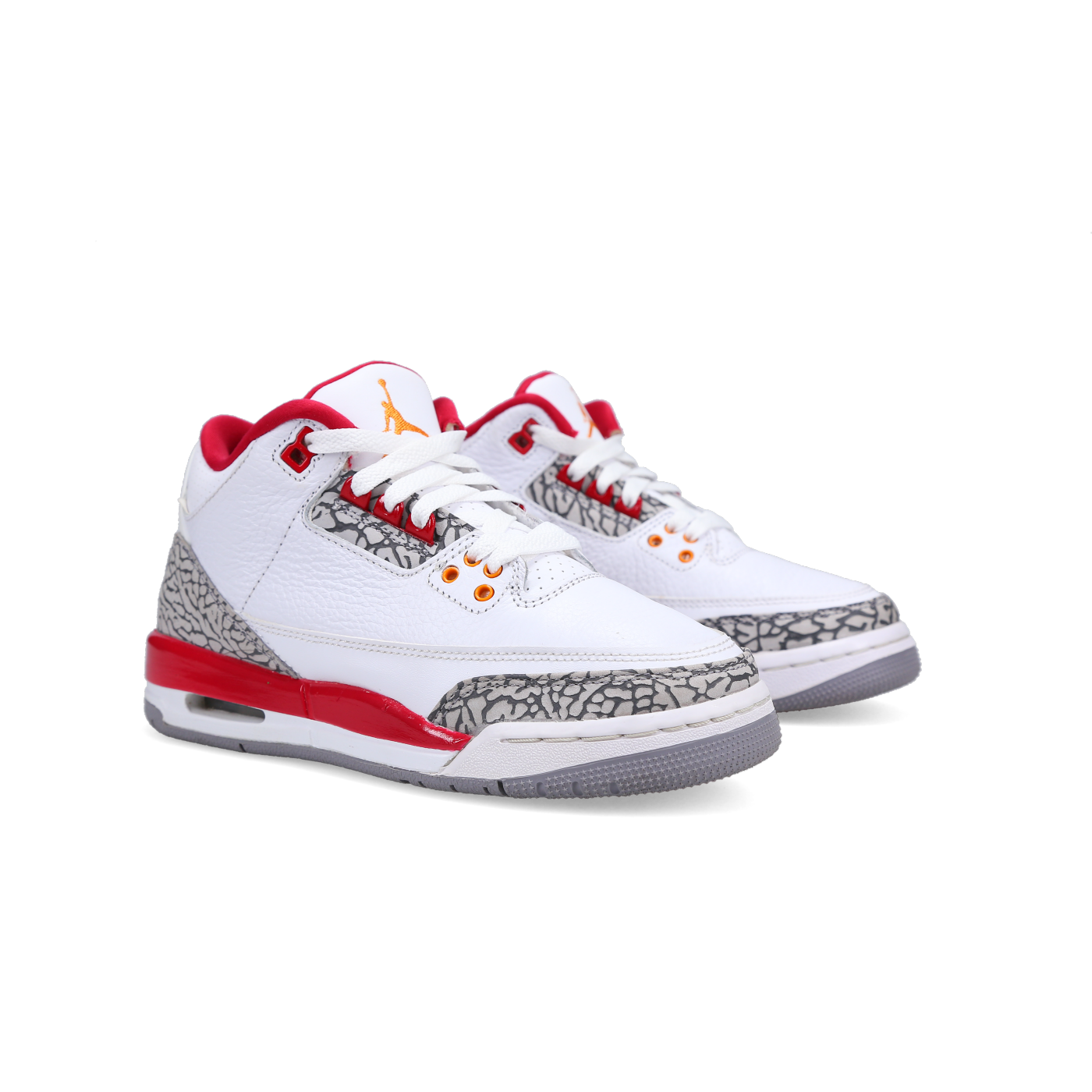 Jordan 3 Retro 'Cardinal' (GS) - Front View