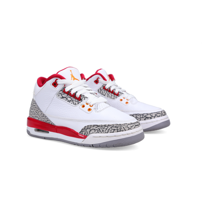 Jordan 3 Retro 'Cardinal' (GS) - Front View