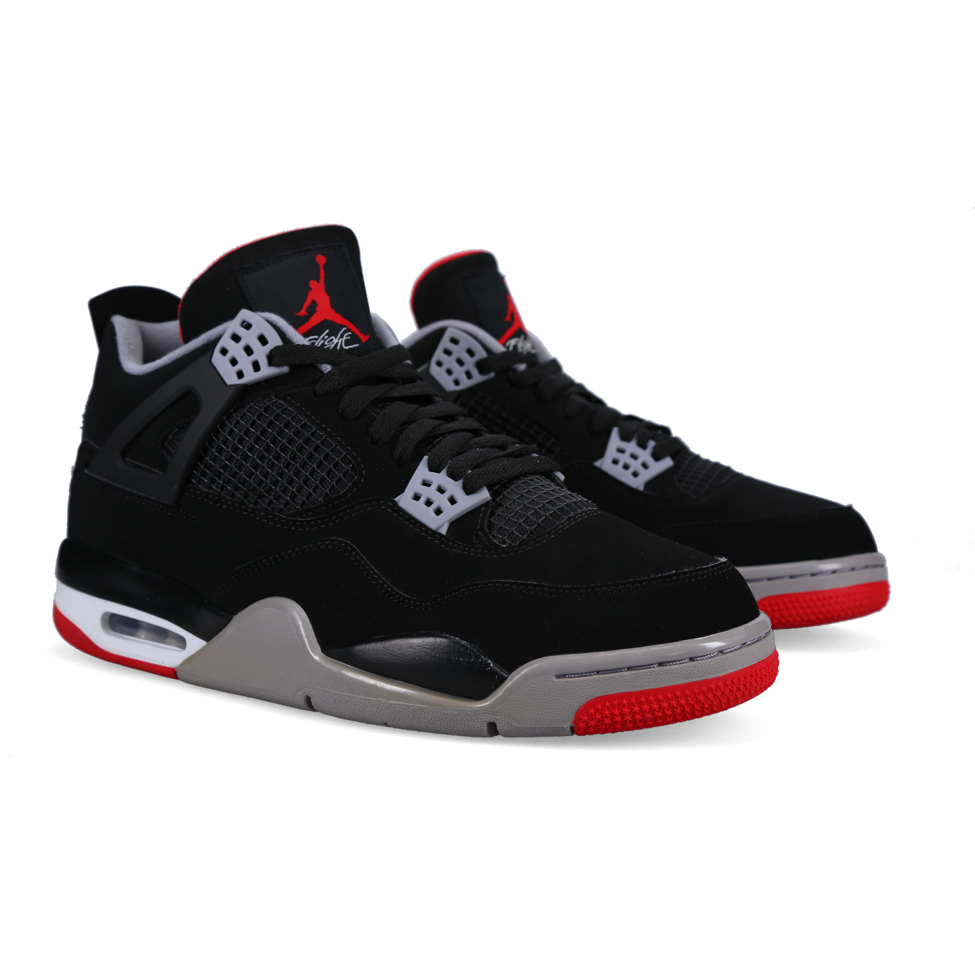 Jordan 4 Retro 'Bred' 2019 - Front View