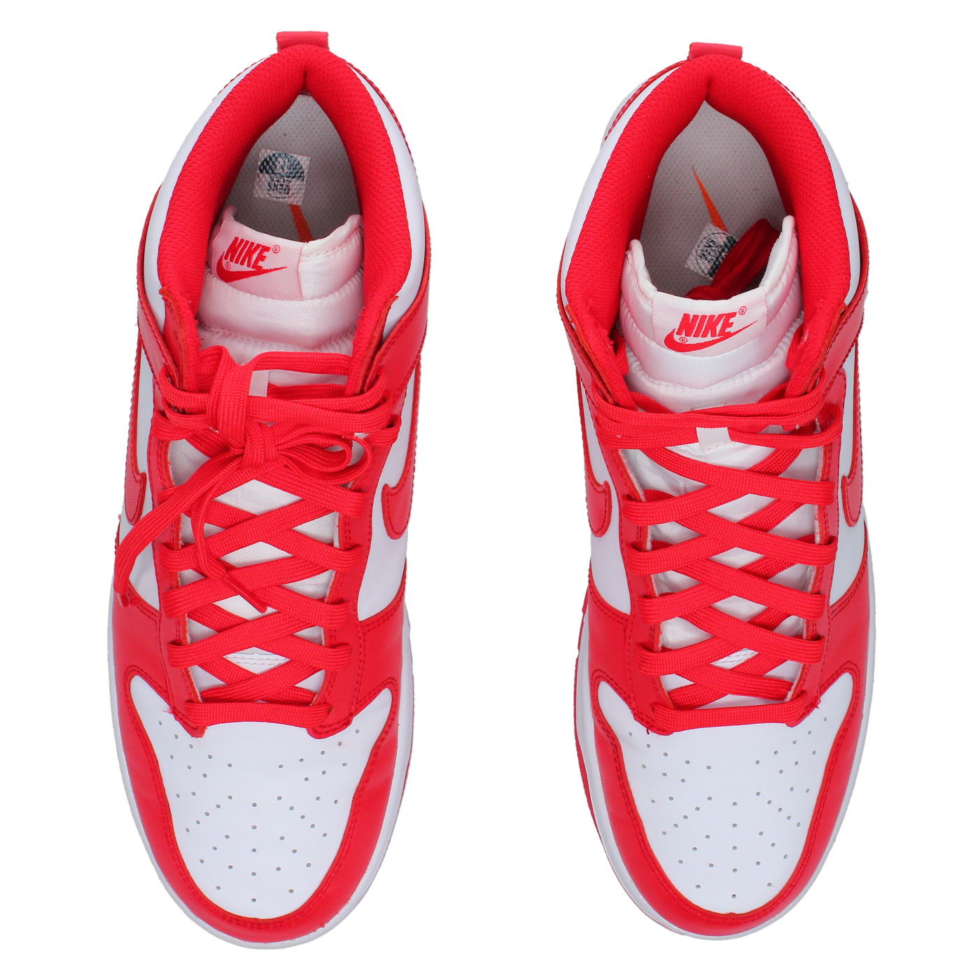 Nike Dunk High 'Championship White Red' - Side View