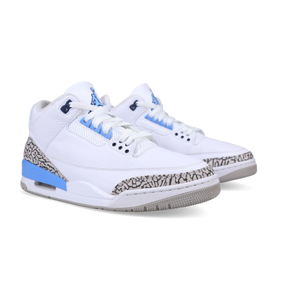 Jordan 3 Retro 'UNC' - Front View