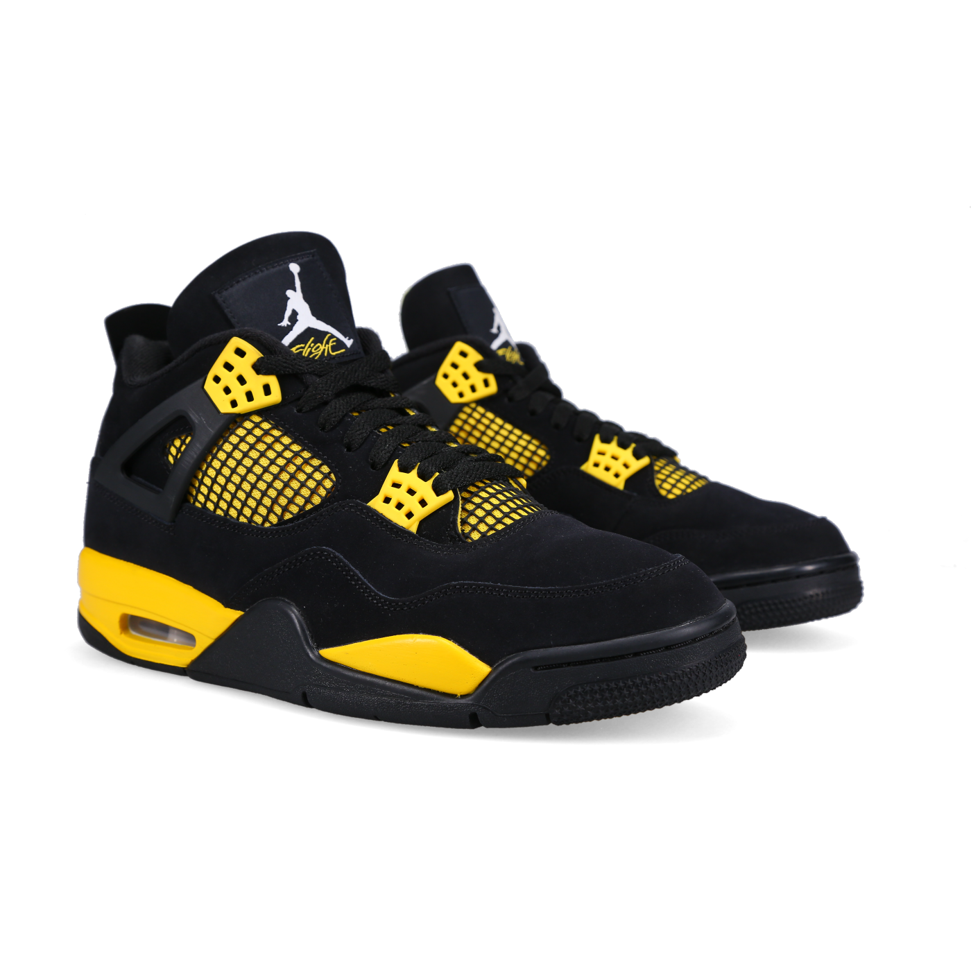 Jordan 4 Retro 'Thunder' 2023 - Front View