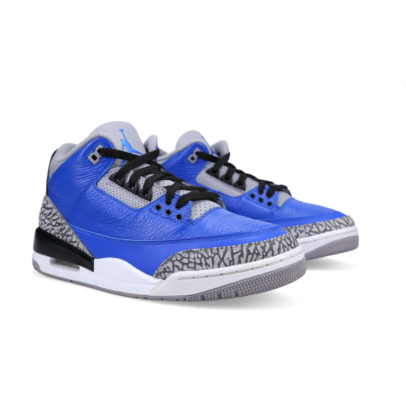 Jordan 3 Retro 'Varsity Blue' - Front View