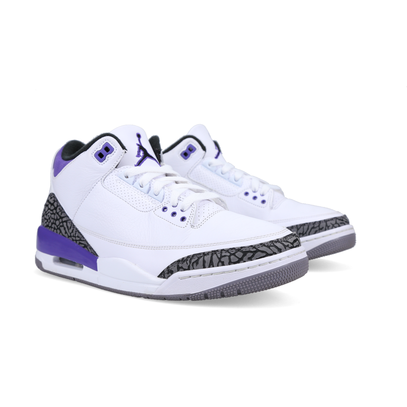 Jordan 3 Retro 'Dark Iris' - Front View