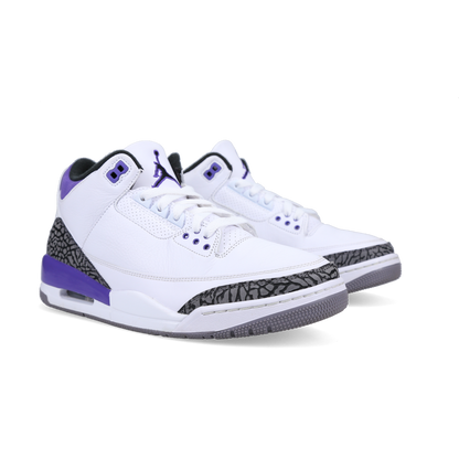 Jordan 3 Retro 'Dark Iris' - Front View