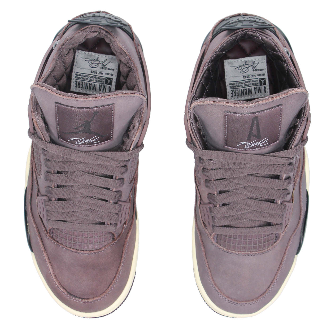 A Ma Maniere X Jordan 4 Retro 'Violet Ore' - Side View