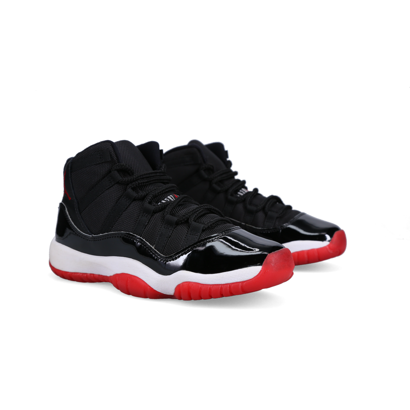 Jordan 11 Retro 'Bred' (GS) - Front View