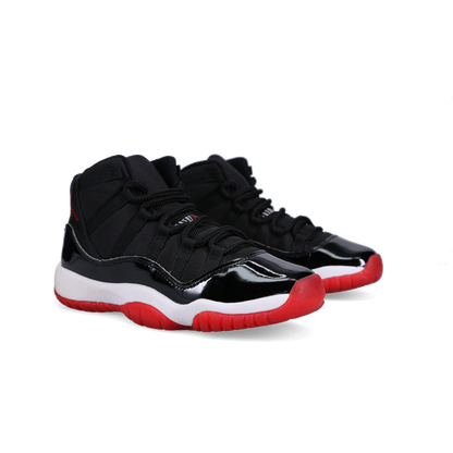 Jordan 11 Retro 'Bred' (GS) - Front View