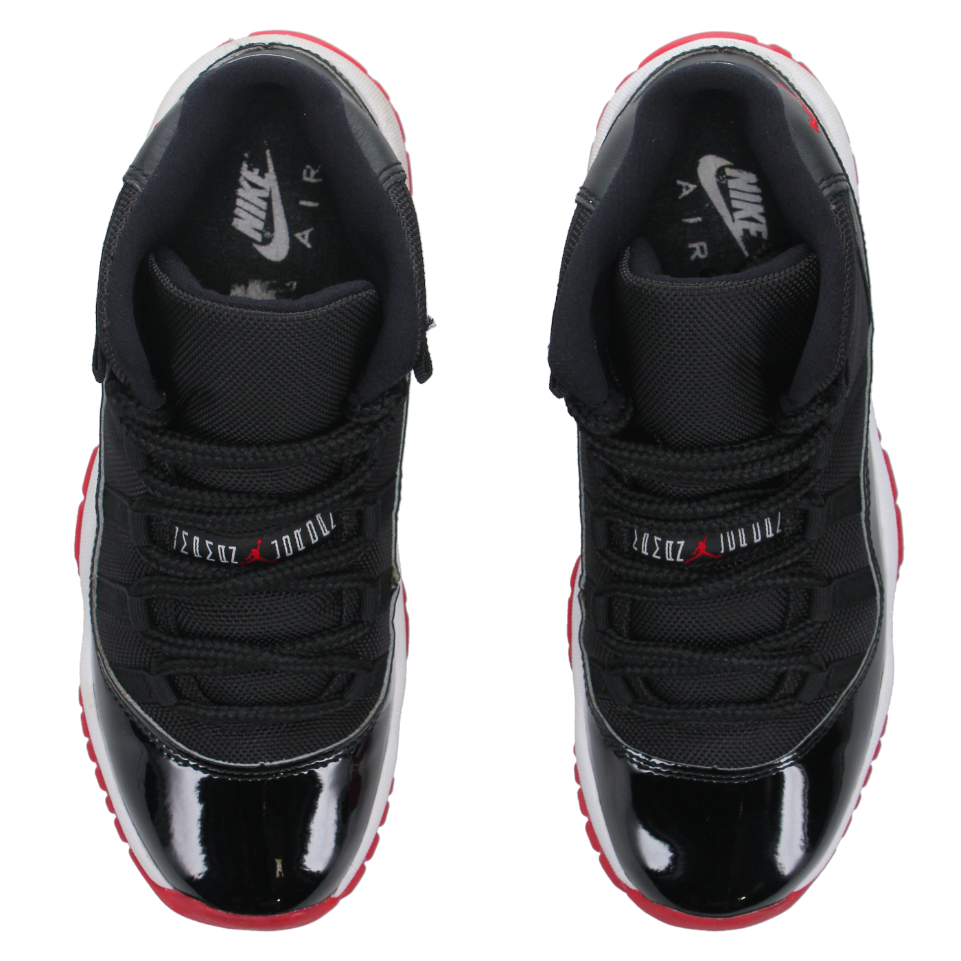 Jordan 11 Retro 'Bred' (GS) - Side View