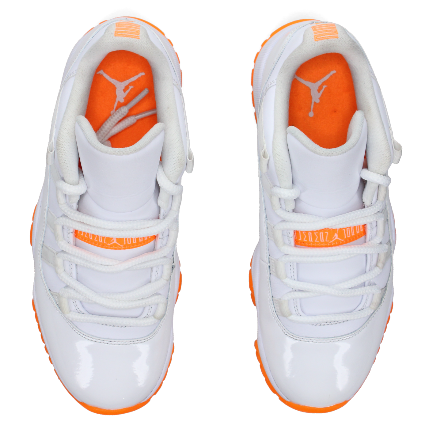 Jordan 11 Retro Low 'Bright Citrus' (W) - Side View