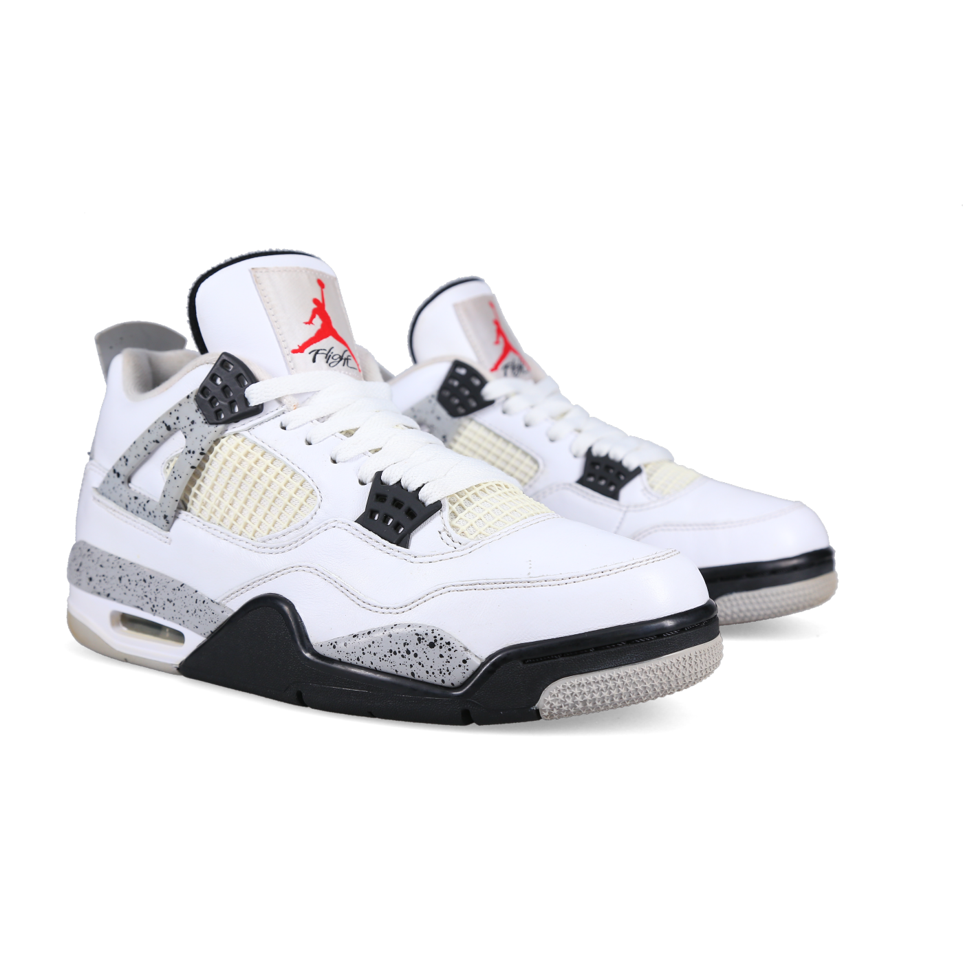 Jordan 4 Retro 'White Cement' 2016 - Front View