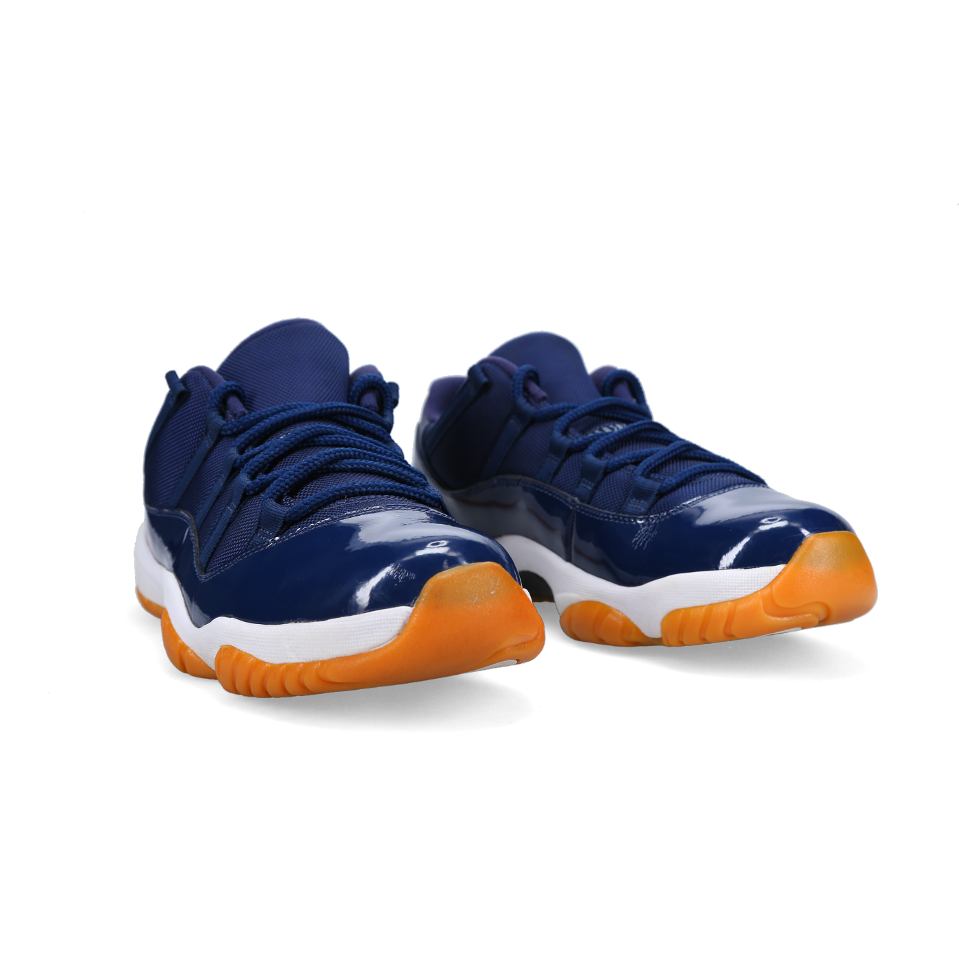 Jordan 11 Retro Low 'Navy Gum' - Side View