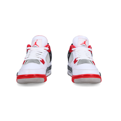 Jordan 4 Retro OG 'Fire Red' 2020 (GS) - Back View