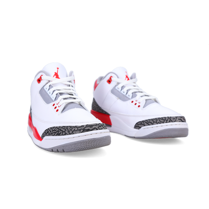 Jordan 3 Retro 'Fire Red' 2022 - Side View