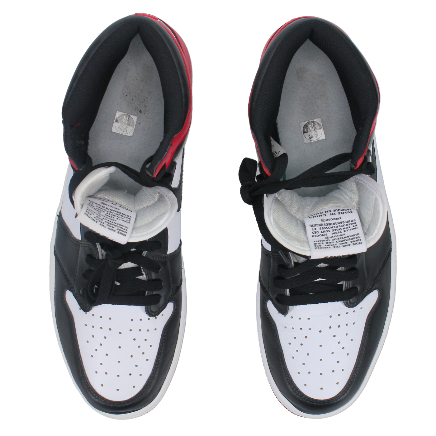 Jordan 1 Retro 'Black Toe' 2016