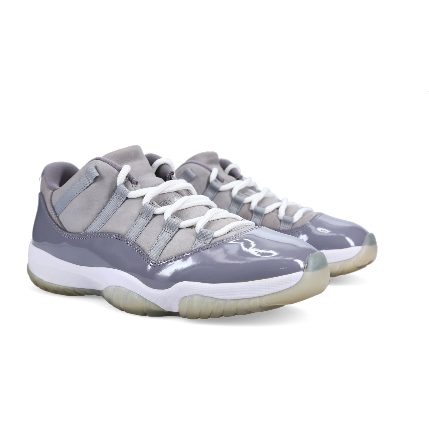 Jordan 11 Retro Low 'Cool Grey' - Front View